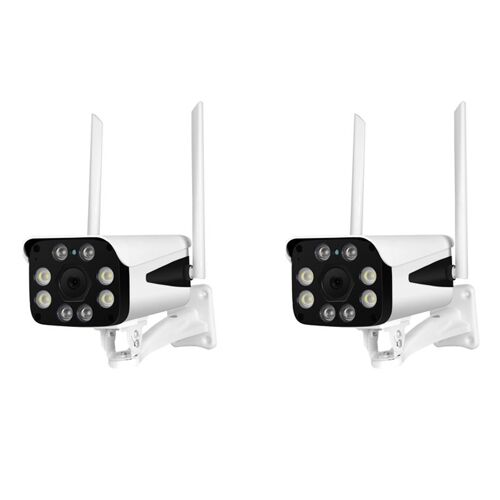 Caméra de Surveillance extérieure Ip Wifi hd 3Mp, dispositif de sécurité domestique sans fil, étanche, avec Vision nocturne infrarouge
