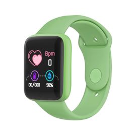 Montre Connectée Pour Enfants,Moniteur De Pression Artérielle,De Fréquence Cardiaque,D'activité Physique,Étanche,Pour Hommes Et Femmes - Type D20s Green
