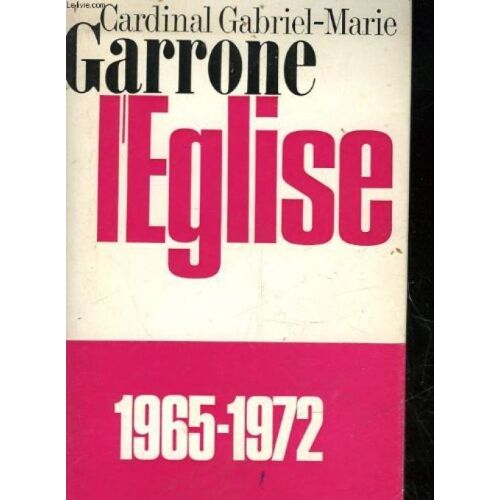 L'eglise (1965-1972).