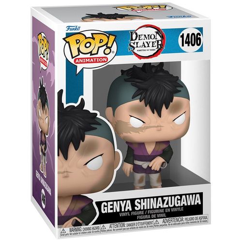 Figurine Funko Pop - Demon Slayer N°1406 - Genya Shinazugawa (72609)