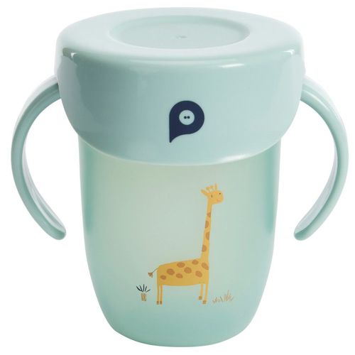 Tasse D'Apprentissage 360° Antifuite Savane - Bleu