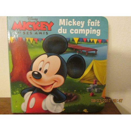 Mickey Fait Du Camping