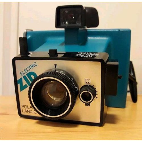 Polaroid Land Camera Electric Zip Bleu