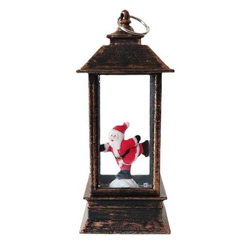 Lanterne de Noël veilleuse Décoration pour personnes âgées Lampe chandelier LED Maison Vacances Bureau Decorati