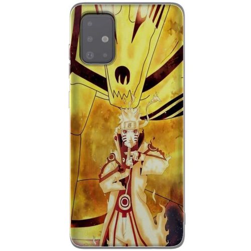 Coque Samsung Galaxy A51 Naruto Kyubi Jaune