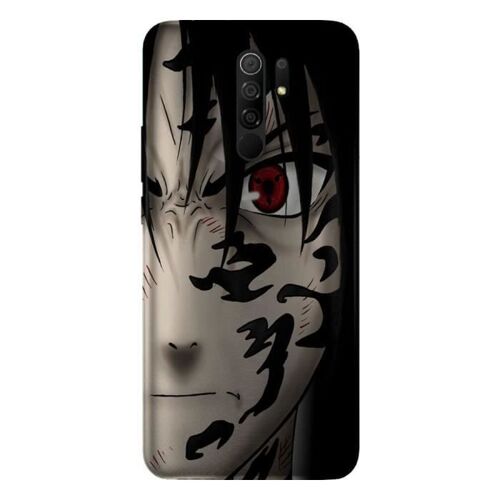 Coque Xiaomi Redmi 9 Sasuke Sharingan | Silicone | Antichocs | Manga