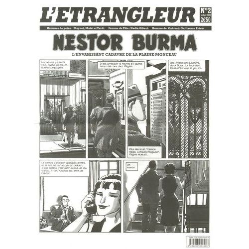 L'etrangleur N° 2, Juillet 2009 - Nestor Burma - L'envahissant Cadavre De La Plaine Monceau