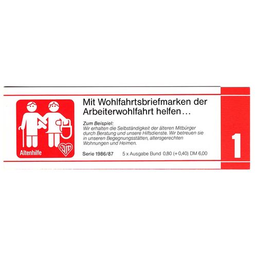 Allemagne Fédérale Carnet De 5 Timbres Yt 1132