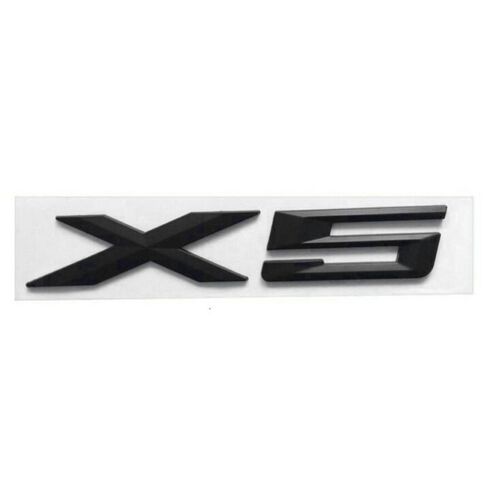 Autocollant De Voiture Noir, 150x30mm, Pour Bmw X5 E70 E53 F15 X5, Emblème De Coffre, Accessoires Automobiles