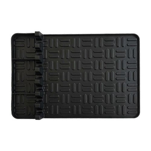 Tapis d'outils de four en silicone, tapis de nettoyage anti-poussière, tapis isolant de plateau de barbecue, grattoir de qualité alimentaire Ma