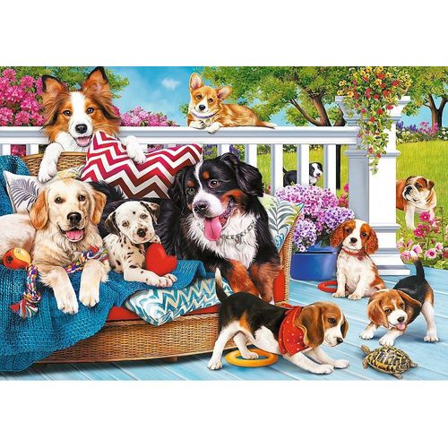 Trefl Prime Puzzle - Doggy Love - 1000 Pièces