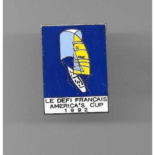 Pins Voile Le Défi Français America's Cup 1992 / Doré