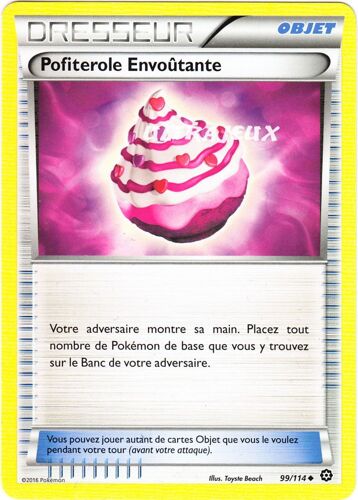 Pokémon - 99/114 - Pofiterole Envoûtante - Xy - Offensive Vapeur - Peu Commune