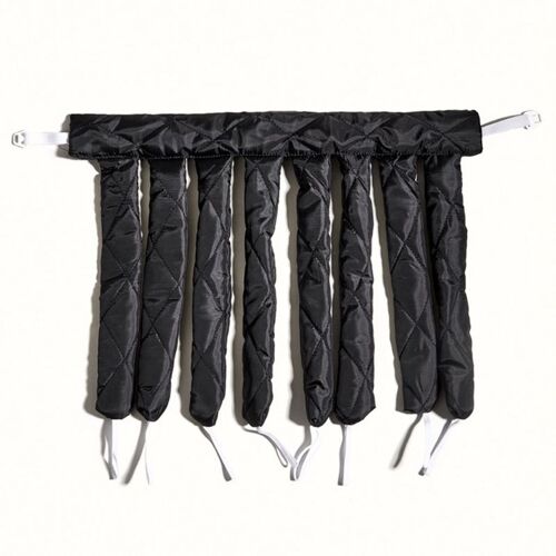 Bigoudi Sans Chaleur À 8 Griffes, Avec Ruban, Outil De Coiffure Pour Femmes, Fille, Pendant La Nuit 