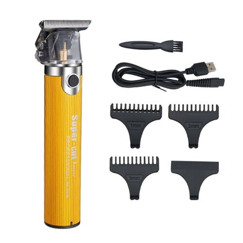 Tondeuse À Cheveux Professionnelle Pour Hommes, Tondeuse À Barbe T-Blade Barbier Toilettage Sans Fil