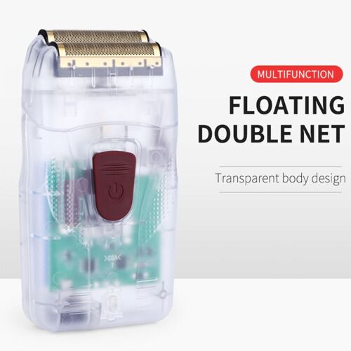 Rasoir Électrique Multifonctionnel Pour Hommes, Cadeau Pour Père, Mari, Petit Ami, Corps Transparent, Rechargeable
