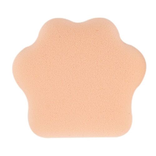 Bouffantes De Poudre En Forme De Patte De Chat, 2 Pièces, Avec Sangle, Éponge De Fond De Teint Cosmétique Pour Le Visage 