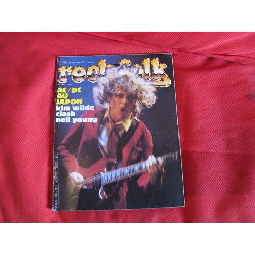 Rock & Folk 188 Ac/Dc + Kim Wilde + The Clash + Neil Young + Yes + Elvis Presley + Spirit