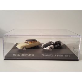 Citroën Ds 19 - 1956 + Citroën Ds 19 Police 1958 - 1/87 - Ho-Universal Hobbies
