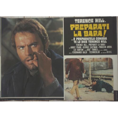 Terence Hill - Trinita, Prépare Ton Cercueil! - Photobusta Italienne - Western