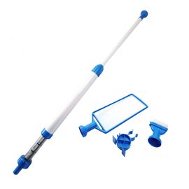 Aspirateur manuel pour spa avec ?puisette et brosse de nettoyage