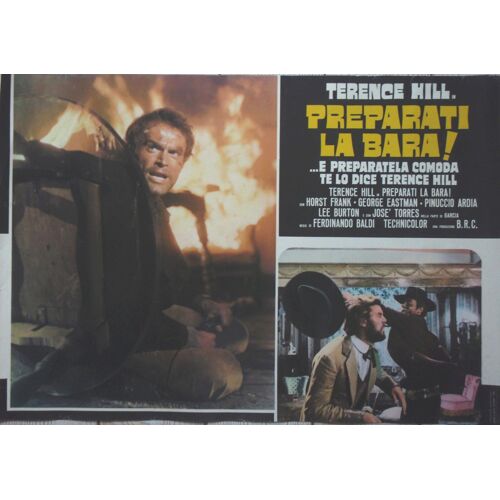 Terence Hill - Trinita, Prépare Ton Cercueil! - Photobusta Italienne - Western