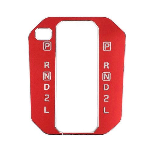 Autocollants De Cadre De Couverture De Panneau De Changement De Vitesse De Voiture Pour Jimny 2019 2020 2021 2022 Accessoires, Rouge