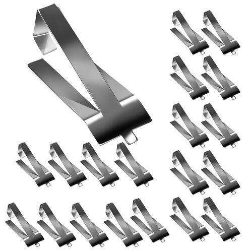 20Pcs Clips de tour de ressort de lit en verre pour imprimante 3D 3 Pro, 3S, 5 Pro, -20 PRO, -10S Pro