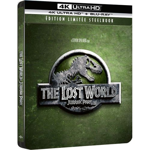 Le Monde Perdu : Jurassic Park - 4k Ultra Hd + Blu-Ray - Boîtier Steelbook Limité