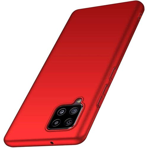 Coque Samsung A42 (6.1"") Confortable Anti-rayure couleur simple Rouge