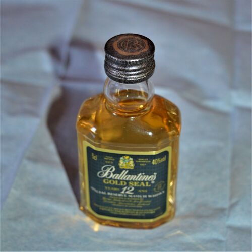 Mignonnette Whisky Ballantines 12 Ans D'age