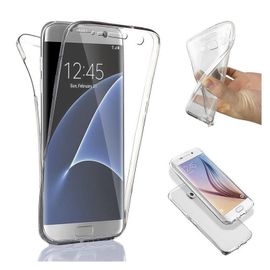 Coque Silicone Integrale Avant Arriere Transparente Samsung Galaxy S7 Edge