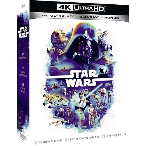 Star Wars Ep 4-6 - 4k Ultra Hd + Blu-Ray + Blu-Ray Bonus