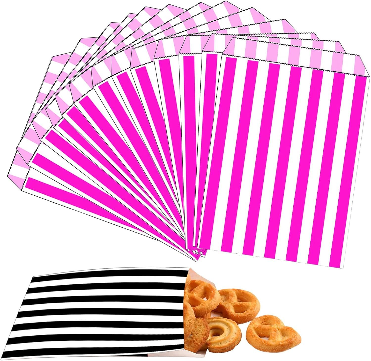 VIPNAJI Sacs De Cadeau De Noël, 12 Sachets Kraft Papier + 12 Etiquettes