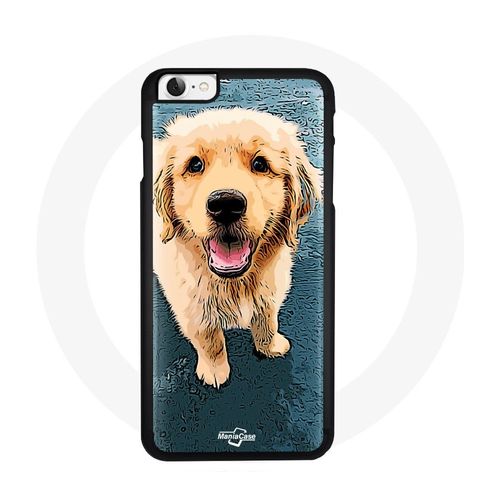 Coque Pour Iphone 8 Plus Chien Beige Golden Retriever