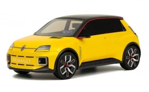 Miniature Neuve Renault 5 E-Tech Prototype Électrique Otto Ottomobile 1/18