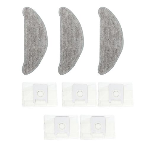 Les accessoires de remplacement du sac à poussière en tissu de nettoyage conviennent à Eve Plus SDJ01RM Intelligent Sweepi