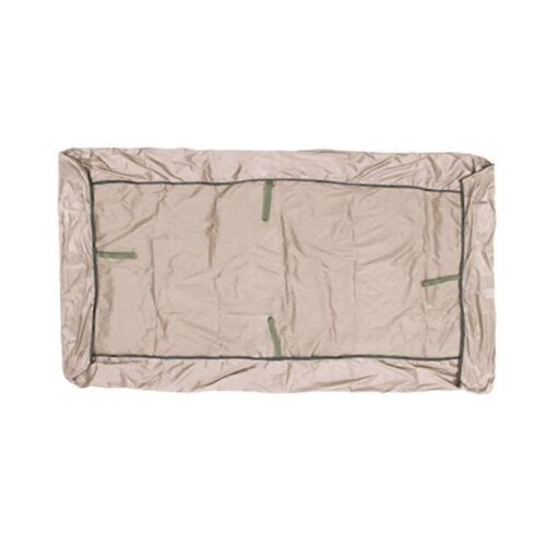 Balançoire Canopée Couverture Bloc Supérieur Pare-Soleil Décor Imperméable Pour Extérieur Jardin Patio Cour Parc Porche Siège Meubles Beige