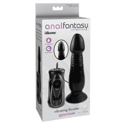 Vibromasser Anal Afc Vibrating Thruster Black