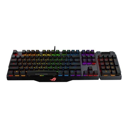 ASUS ROG Claymore - Clavier - backlit - USB - Anglais - commutateur : CHERRY MX - noir
