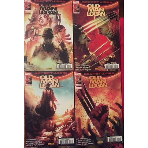 Wolverine Marvel : Old Man Logan 1,2,3,4
