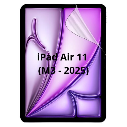 Protection écran pour iPad Air 11 (M3-2025) [Pack 2] Film Plastique Protecteur Résistant Ultra Mince Phonillico®
