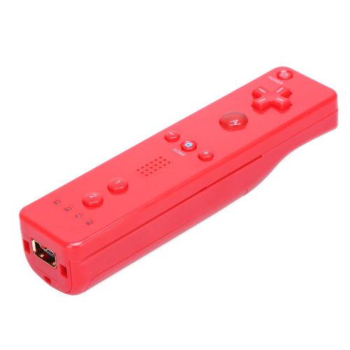 Rouge - Manette De Jeu Sans Fil Pour Nintendo Wii U, Contrôleur, Joystick, Accessoires De Jeu