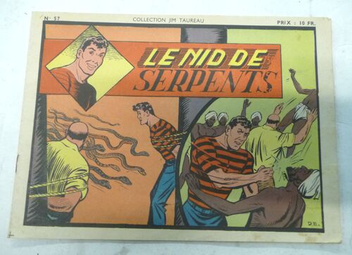 Collection Jim Taureau  57 Le Nid De Serpents 1948