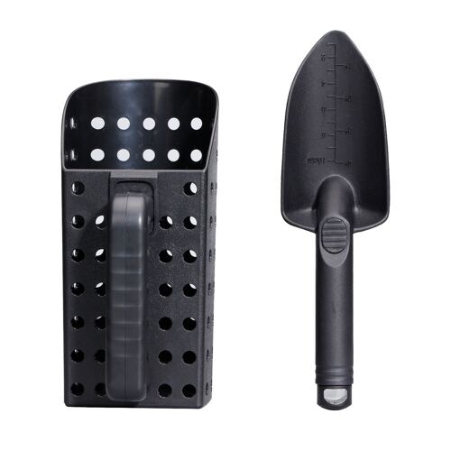 Détecteur de métaux, jeu de pelles à sable, accessoires d'outils d'excavation pour la détection de métaux souterrains, outils de détection de trésors d'or
