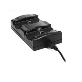 Mini 2 En 1 Ports Usb / 2 Usb Double Chargeur De Charge Charge Station Station Dock Pour Playstation 3 Ps3 Game Controller Et Ps3 Move Contrôleurs
