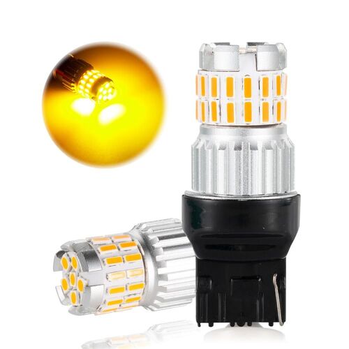 Ampoule De Marche Arrière Led 36smd, T25 P27-7w 3056 3156 3357 4157 4057, Pour Remplacer Les Feux De Stop, Clignotant