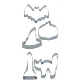 5 Emporte-Pièces Métal Halloween