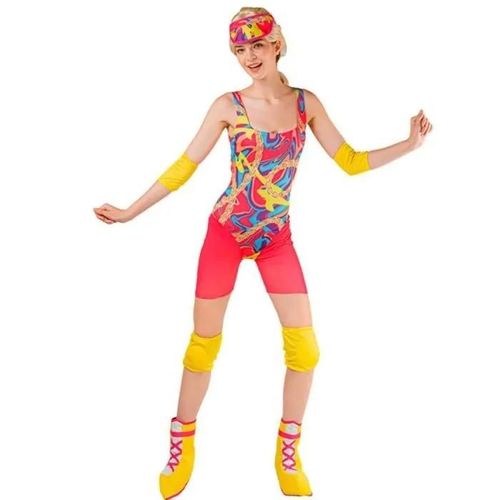 Eurocarnavales, Sa. Déguisement Barbie Patineuse. M/L. Adulte