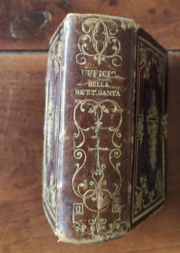 Ufficio Della Settimania Sanat Colla Versione Italiana Di Monsignor Martini - Nueva Edizione - Milano Prefso P. Ripamenti Carpono - 1843